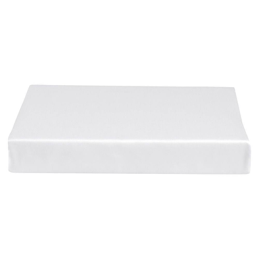 100% Cotton Plain Sateen 300 TC Bed Sheet – Single Large - Image 2