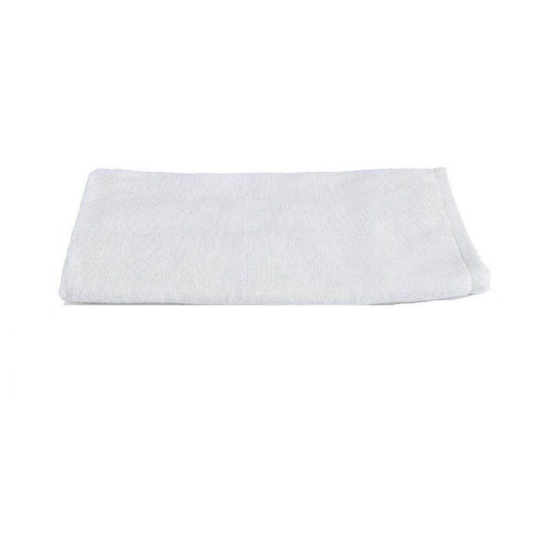 A white hand towel.